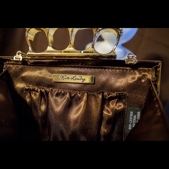 Kate Landry brass knuckles clutch - Picture 4 of 4